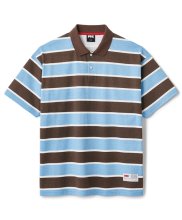 PRINTED STRIPE POLO