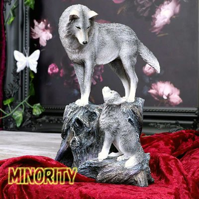 Wolf オブジェ Guidance - MINORITY - 狼（WOLF/ウルフ/オオカミ
