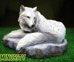 Wolf オブジェ Guardian Of The North - MINORITY - 狼（WOLF/ウルフ