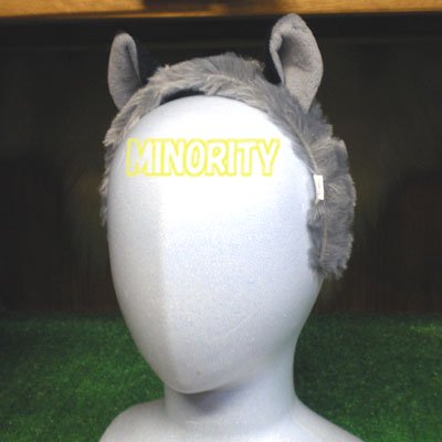 狼耳（うるふ付け耳・WOLFカチューシャ） - MINORITY - 狼（WOLF