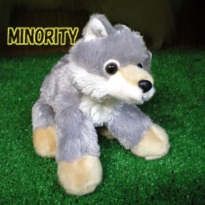 ウールジー Wolf ぬいぐるみ - MINORITY - 狼（WOLF/ウルフ/オオカミ)グッズショップ エリア