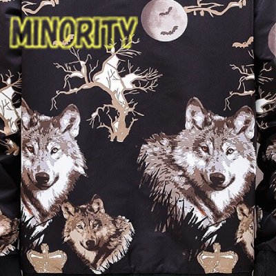 Wolf ジャケット- MINORITY - 狼（WOLF/ウルフ/オオカミ)グッズショップ エリア