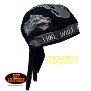 Lone Wolf バンダナキャップ - MINORITY - 狼（WOLF/ウルフ/オオカミ)グッズショップ エリア