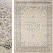 高級 絨毯 輸入品 カーペット ラグ/ベルギー/ウィルトン織/グランディール/60×90/ベージュ