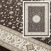 【55%OFF】高級 絨毯 輸入品 カーペット ラグ/ベルギー/ウィルトン織/ユーベル/60×90/チャコール
