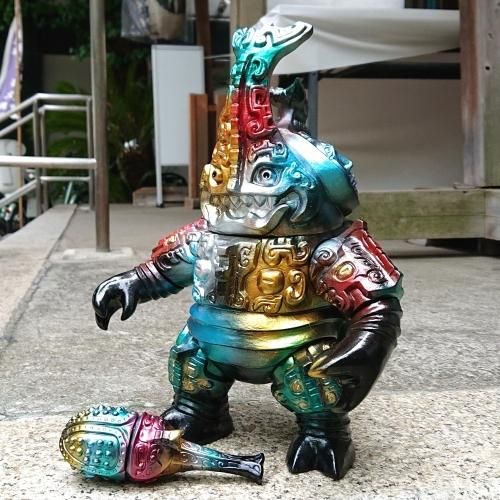 限定ソフビ怪獣フィギュア夜通し怪獣【オキテルン】未開封
