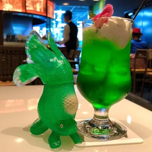 てにをは　タライキン　クリームソーダ　ソフビ　フィギュア　アートトイ てにをは タライキン クリームソーダ ソフビ フィギュア