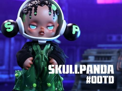 SKULLPANDA OOTD Green Fieldビッグサイズ SKULLPANDA OOTD Green Field ビッグサイズ - One up. Online Store