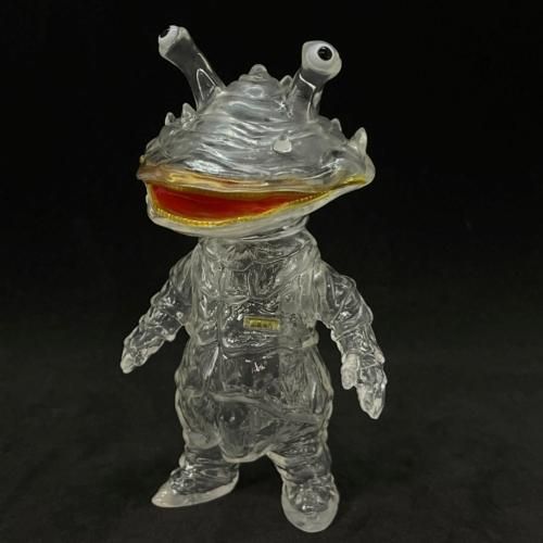 ONE UP ワンアップ MAXTOY カネゴン ミニソフビ怪獣倉庫シリーズ One up MAX TOY カネゴン ソフビ ラメ 円谷プロ（低価格の