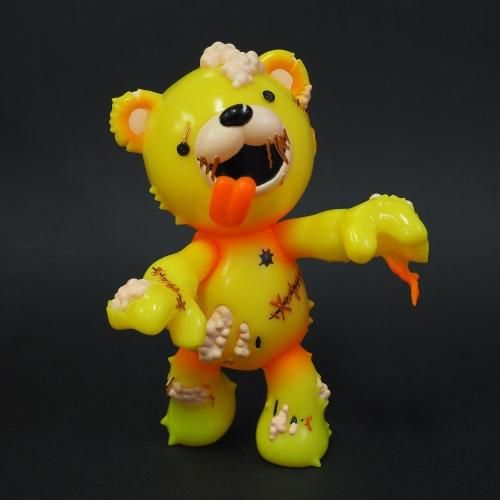 Art Studio 「SHOT!」ゾンベアー ソフビ レモンオレンジ レア Art Studio「SHOT!」ゾンベアー -レモンオレンジver.- - One up