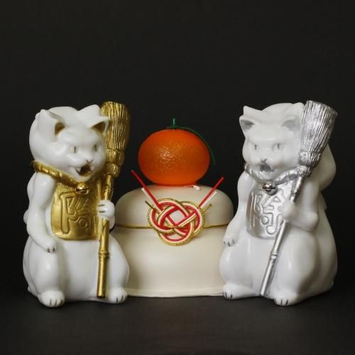 Studio LILLI 追い出し猫 松竹梅　猫　ソフビ　フィギュア　Japan Studio LILLI × ヒカリトイズが「災い退散」「開運招福」な