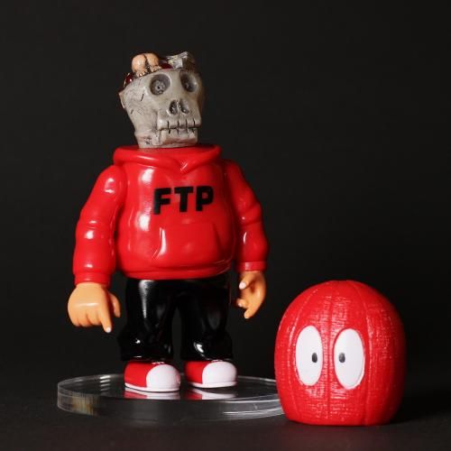 ジョンドウ 名無し君 6期 蓄光 ソフビ （新品】シカルナ工房