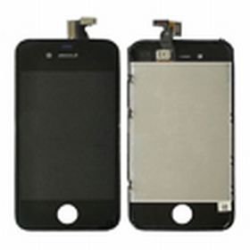iphone 4S 前面パネルセット（液晶,タッチパネル他）黒色 - ipod iphone parts shop