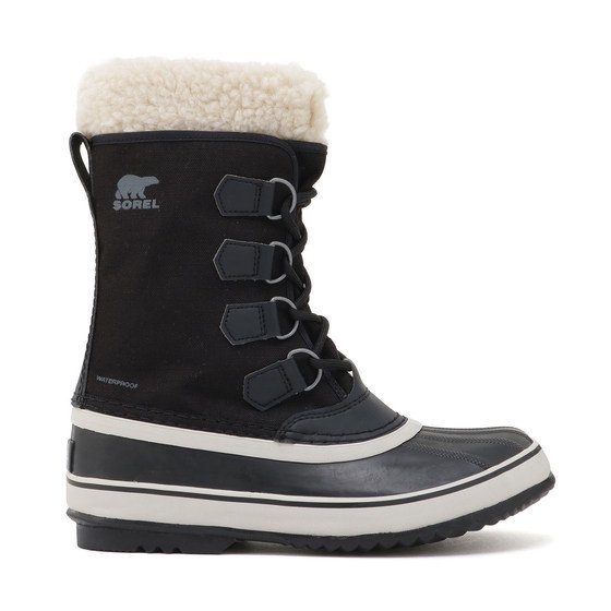 SORELソレルWOMEN'S WINTER CARNIVAL NL3483-011 Black, Stone - スポーツたきぐち倶知安店　 サイバーショップ