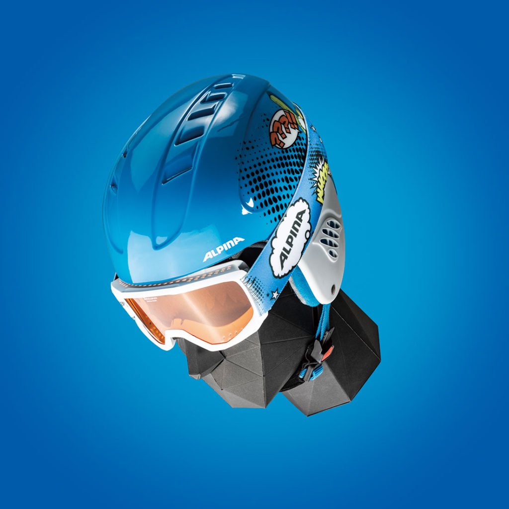 アルピナ スキー スノボ ヘルメット キッズ 51-55cmサイズ51-55cm - スキー