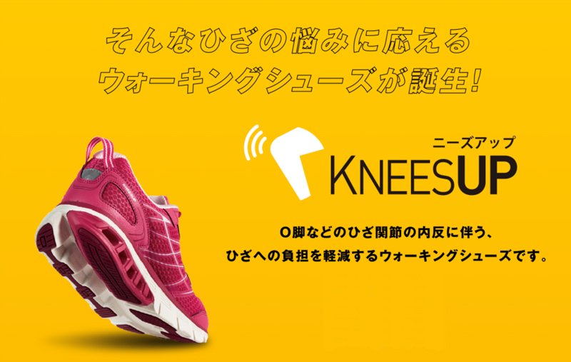 人生100年時代 asics アシックス 【ニーズアップ KNEES UP】 レディス