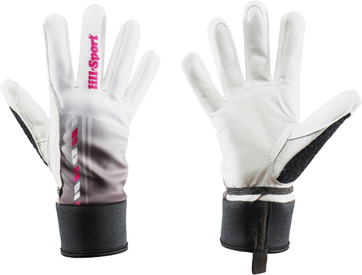 lill Sport（リルスポーツ） Sapporo Jr (White Pink) ジュニア用クロスカントリースキー用グローブ -  スポーツたきぐち倶知安店　サイバーショップ