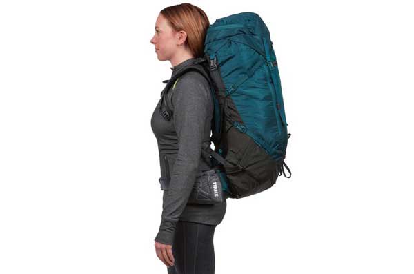 「登山・ハイキング・旅行におすすめな軽量バックパック」スーリー（THULE） Versant (Deep Teal) 50L Womens  リュックサック - スポーツたきぐち倶知安店　サイバーショップ