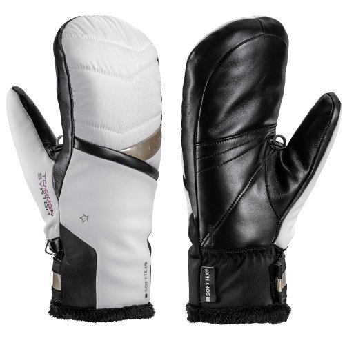 LEKI（レキ）SNOWFOX 3D WOMEN MITT (WHITE/GOLD) トリガーSシステム対応ミトングローブ -  スポーツたきぐち倶知安店 サイバーショップ