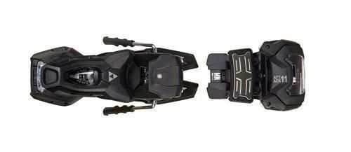 <img class='new_mark_img1' src='https://img.shop-pro.jp/img/new/icons24.gif' style='border:none;display:inline;margin:0px;padding:0px;width:auto;' />2024 FISCHERʥեå㡼ATTACK 11 MN  Solid Black/Black ֥졼110mm