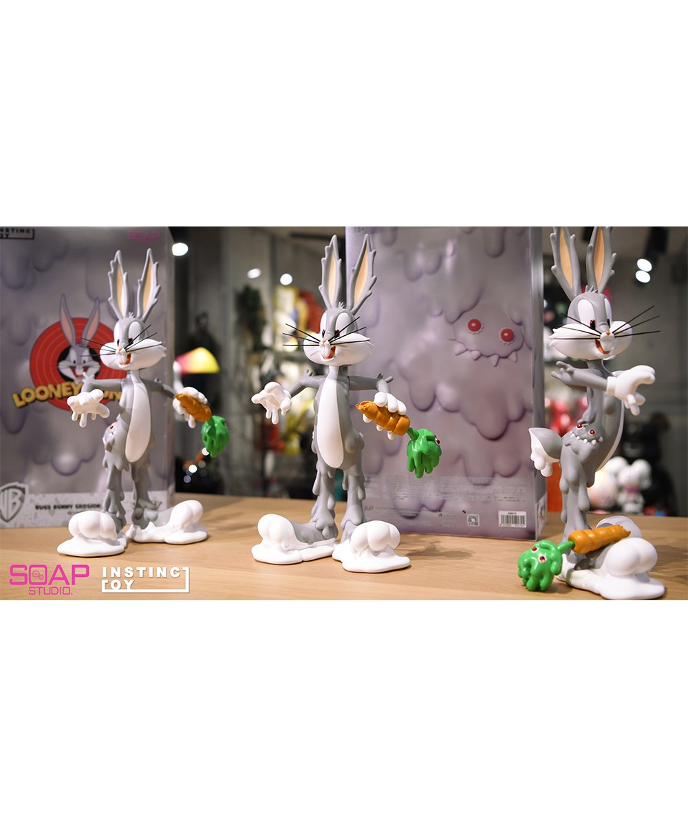 SOAP STUDIO × INSTINCTOY Bugs Bunny Erosion Figure 