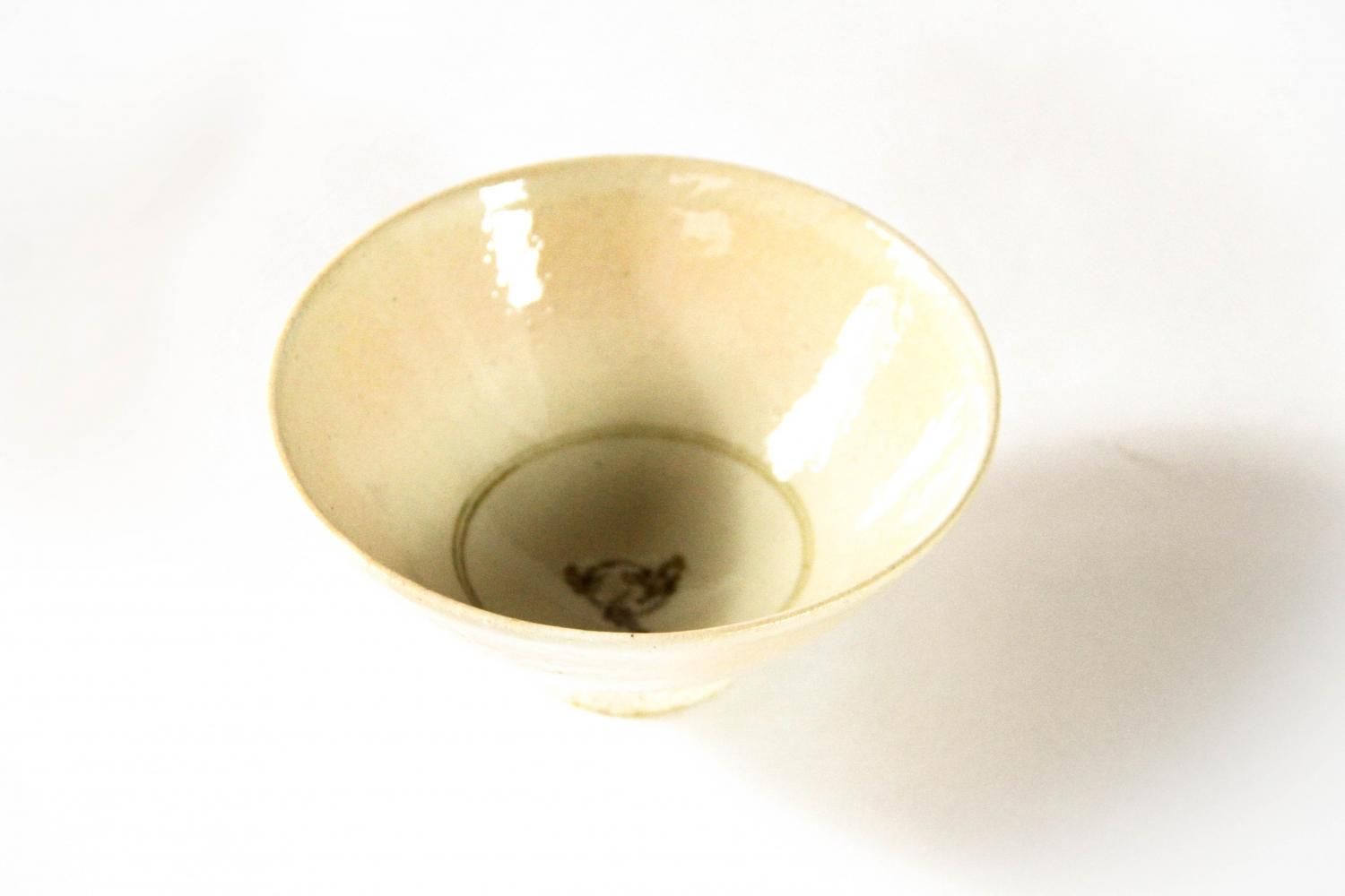 土楽窯粉引き大皿