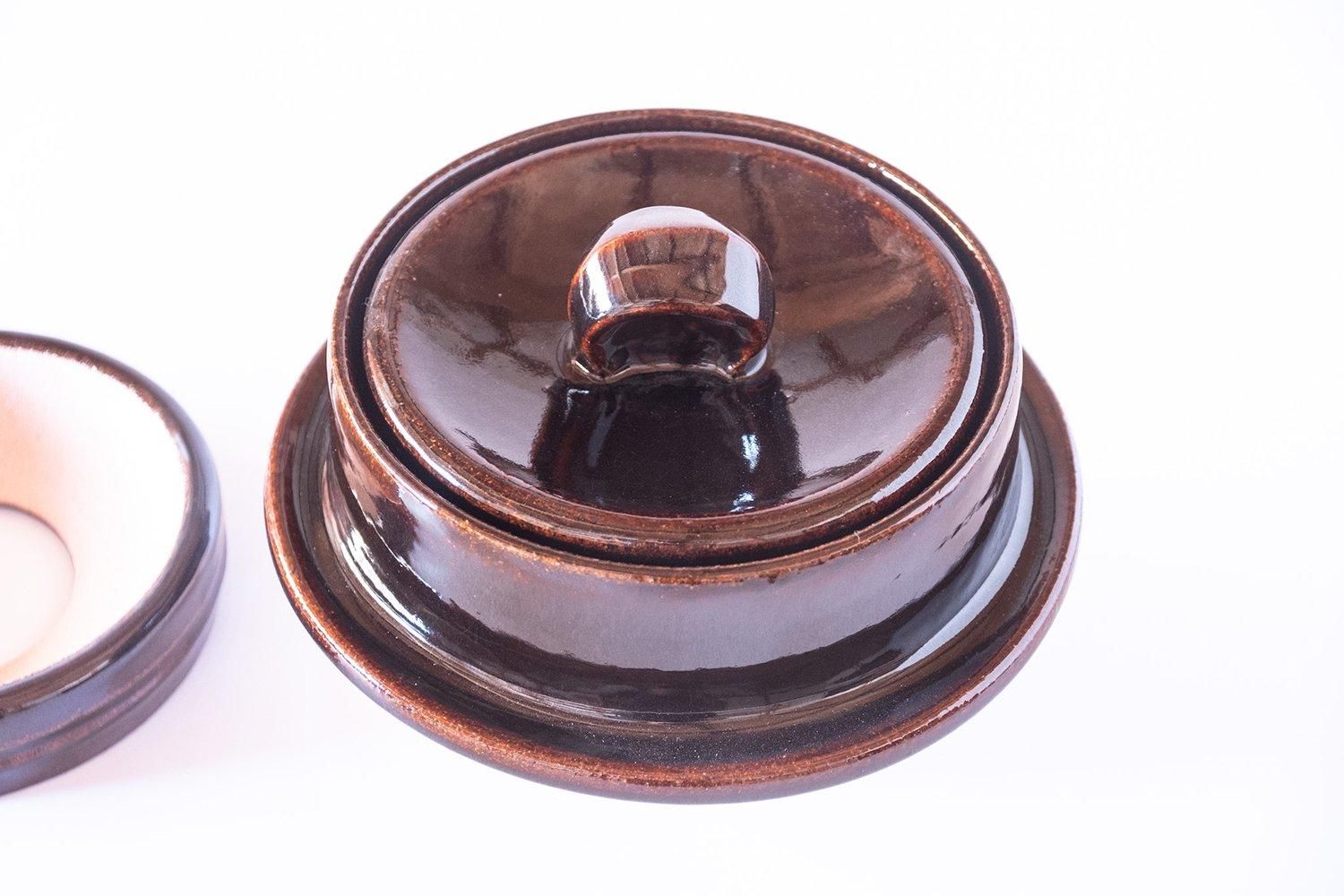 黒羽釜（共蓋重石付）（3合） - 土楽 | 伊賀の里の土楽窯