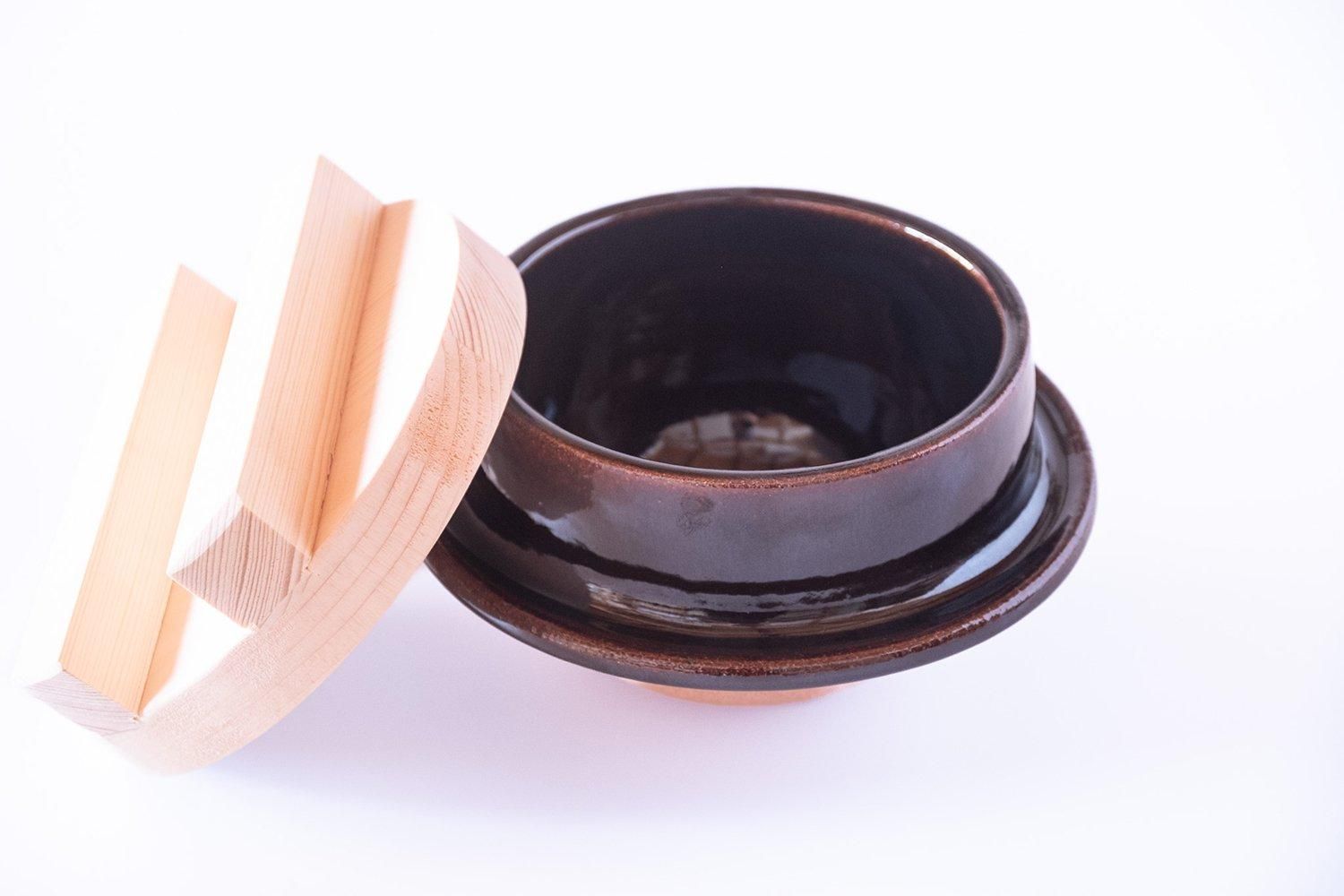 黒羽釜 (2合炊き) - 土楽 | 伊賀の里の土楽窯