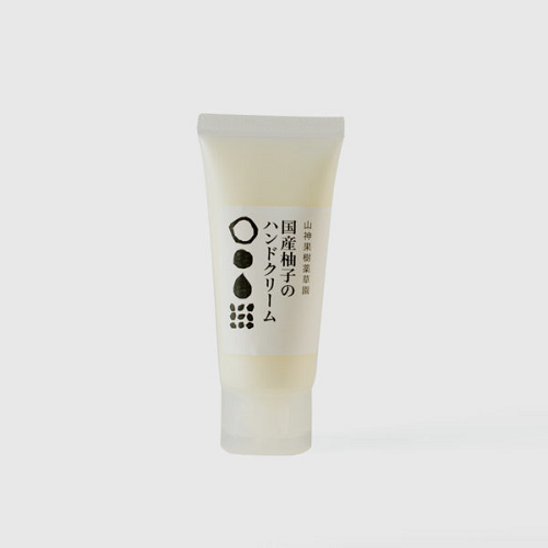 国産柚子のハンドクリーム 山神果樹薬草園 柚子精油は徳島県産