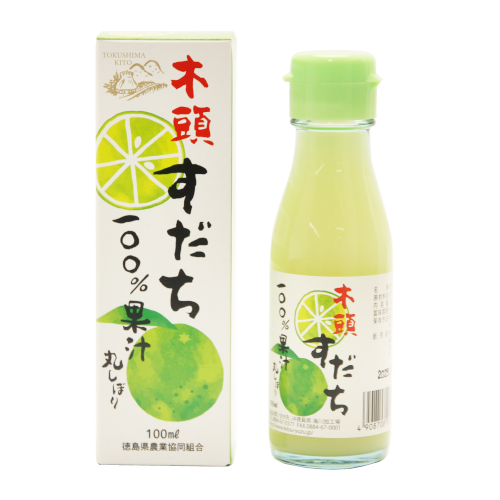 徳島木頭すだち 丸しぼりすだち果汁100 100ml 300ml Ja阿南