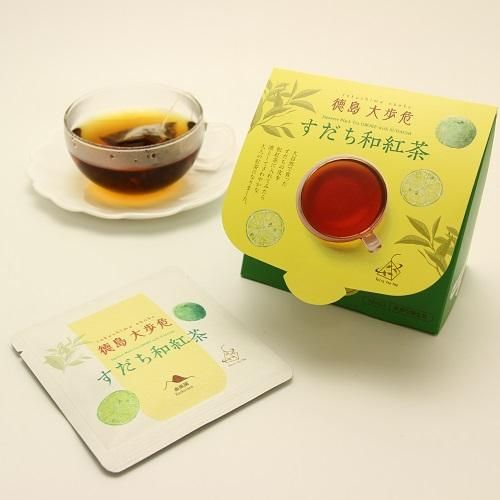 和紅茶】徳島大歩危 すだち和紅茶【曲風園】