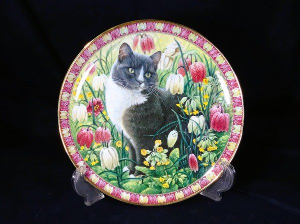絵皿 『The Four Seasons』より『Delabore in Spring』 by Leslie Ann Ivory - SMT ART  Antique Tableware Collection