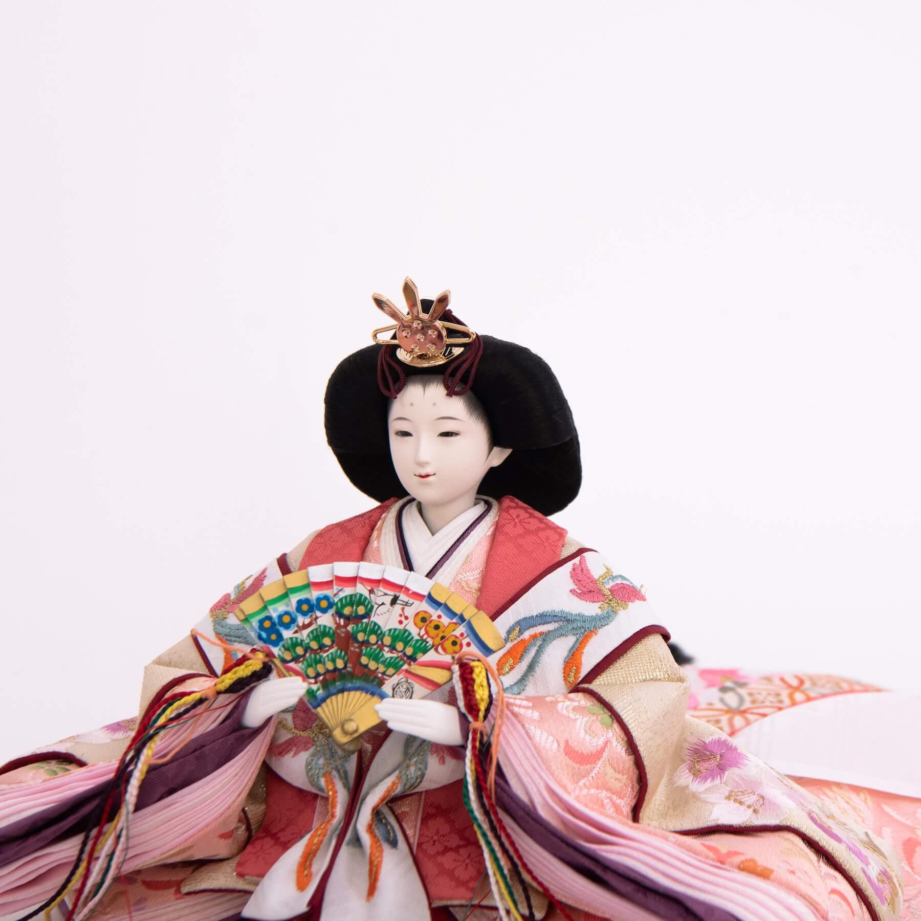 雛人形 大三五 親王飾り 見返り桜