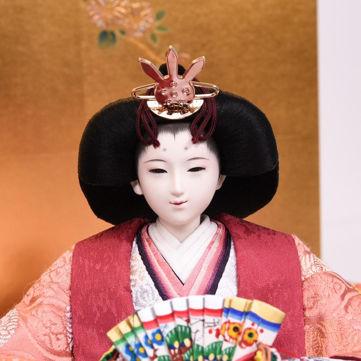 新品 草園作 雛人形 三人官女 六寸 三白 正絹 ひな人形 お雛様 ひな祭り 節句人形 新品 草園作 雛人形 三人官女 六寸 三白 正絹 ひな人形 お雛様