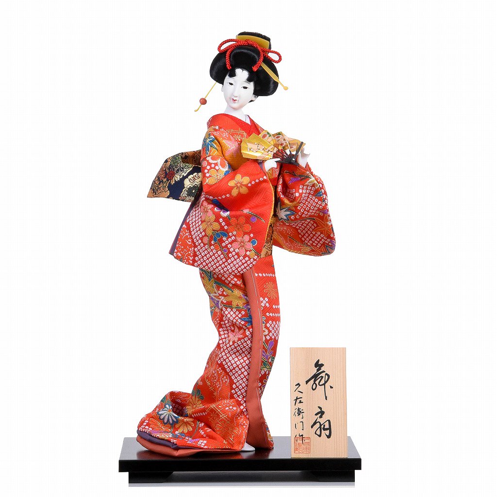 日本人形 金襴総柄 鼓 雛人形・五月人形・羽子板・破魔弓 －群馬県 人形の館石倉－