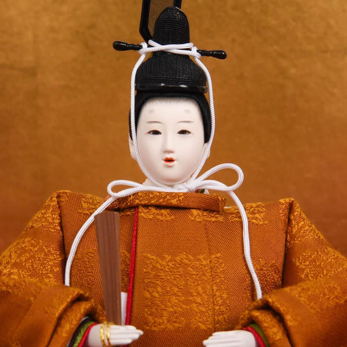 高級 京雛 親王飾り & お道具セット 伝統工芸 松寿作 美術品