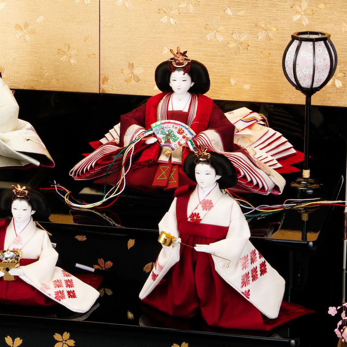 雛人形 小三五 五人飾り 熊倉基安