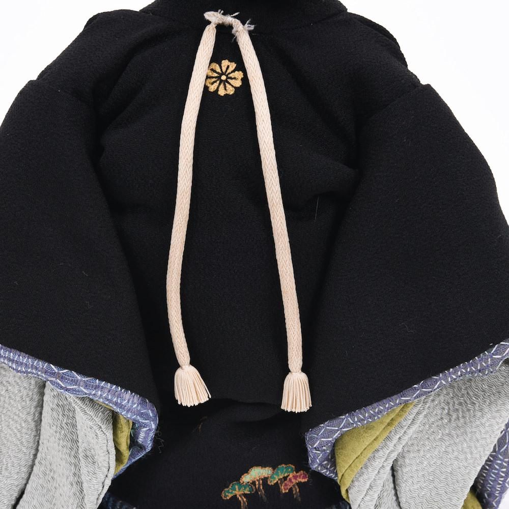 市松人形 単品 工房 久楽 朋 刺繍 男の子