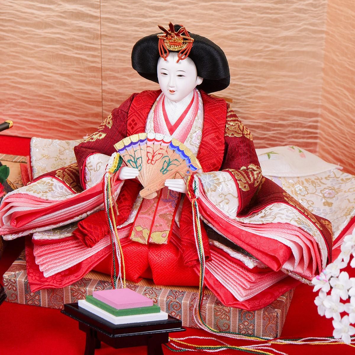 伝統的な雛人形セット　平安 豊久 伝統的な雛人形セット平安 豊久