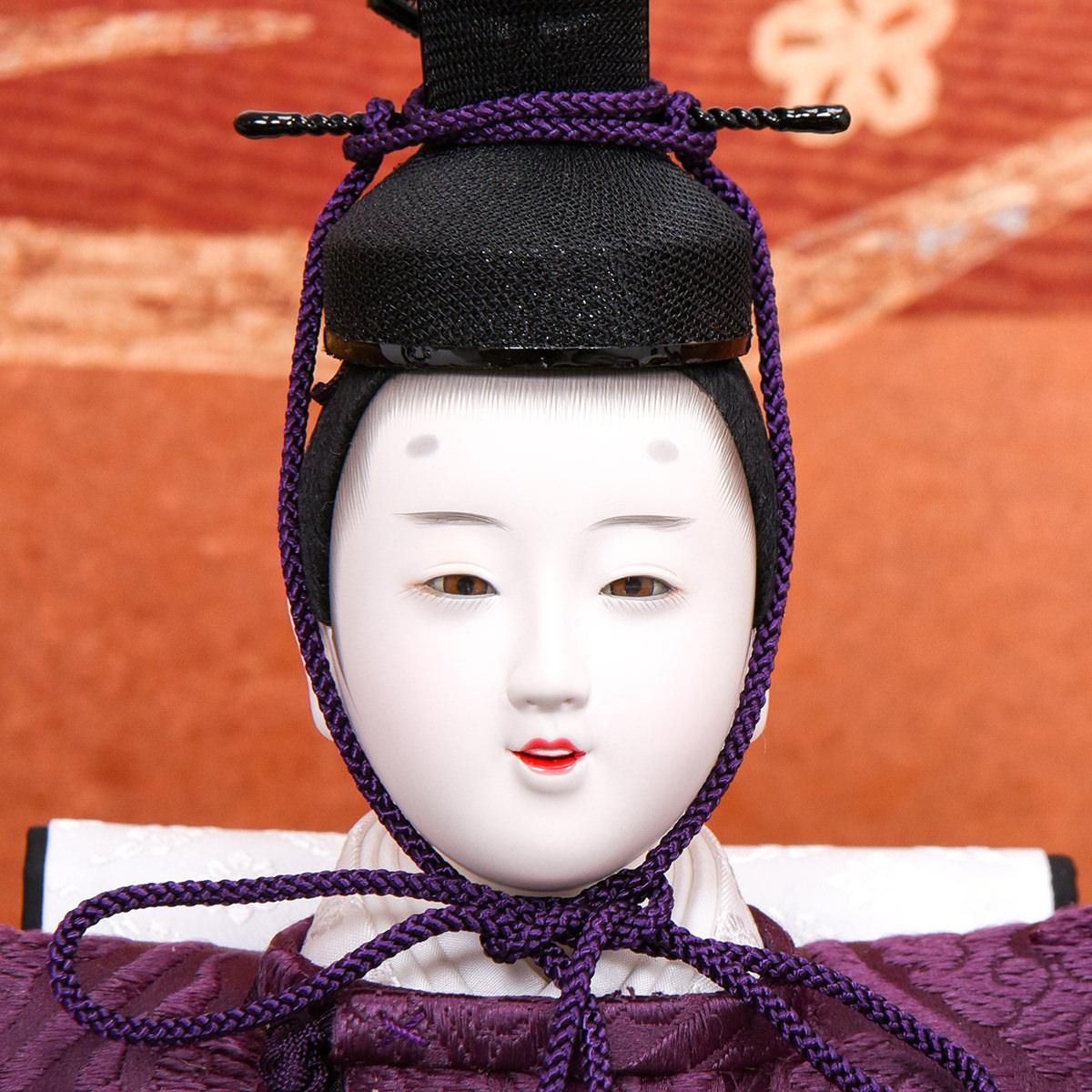 ひな人形 京六番親王 五人飾り 本金青 清水久遊 ひな人形 京六番親王 五人飾り 本金青 清水久遊