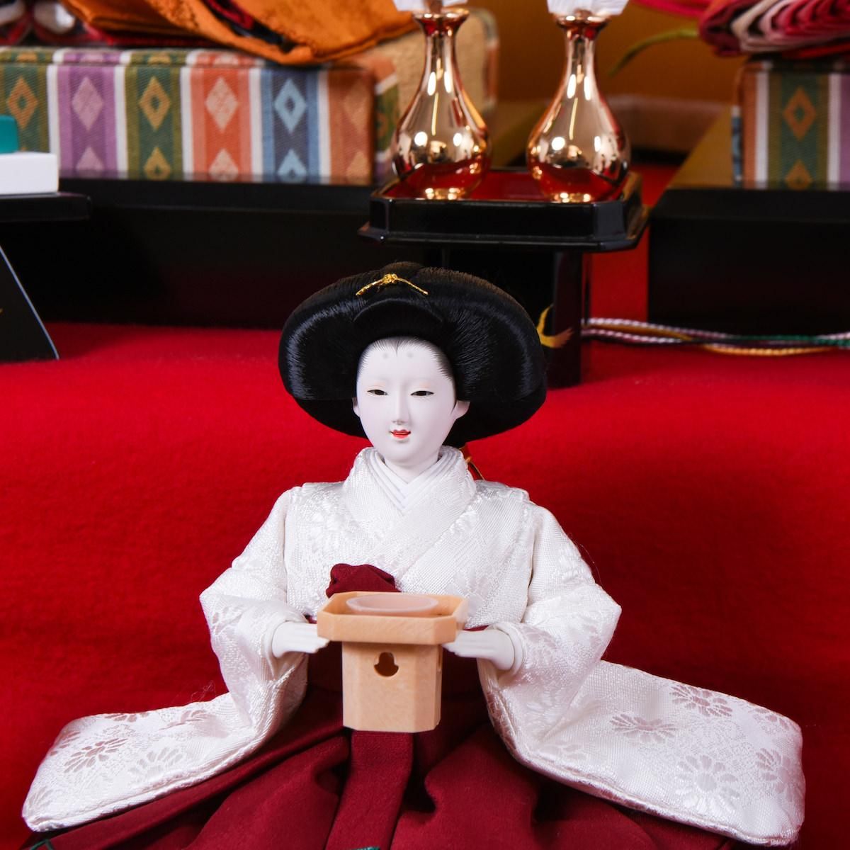 雛人形　　清水久遊さん作　有職雛 長谷川商店の清水久遊作雛人形