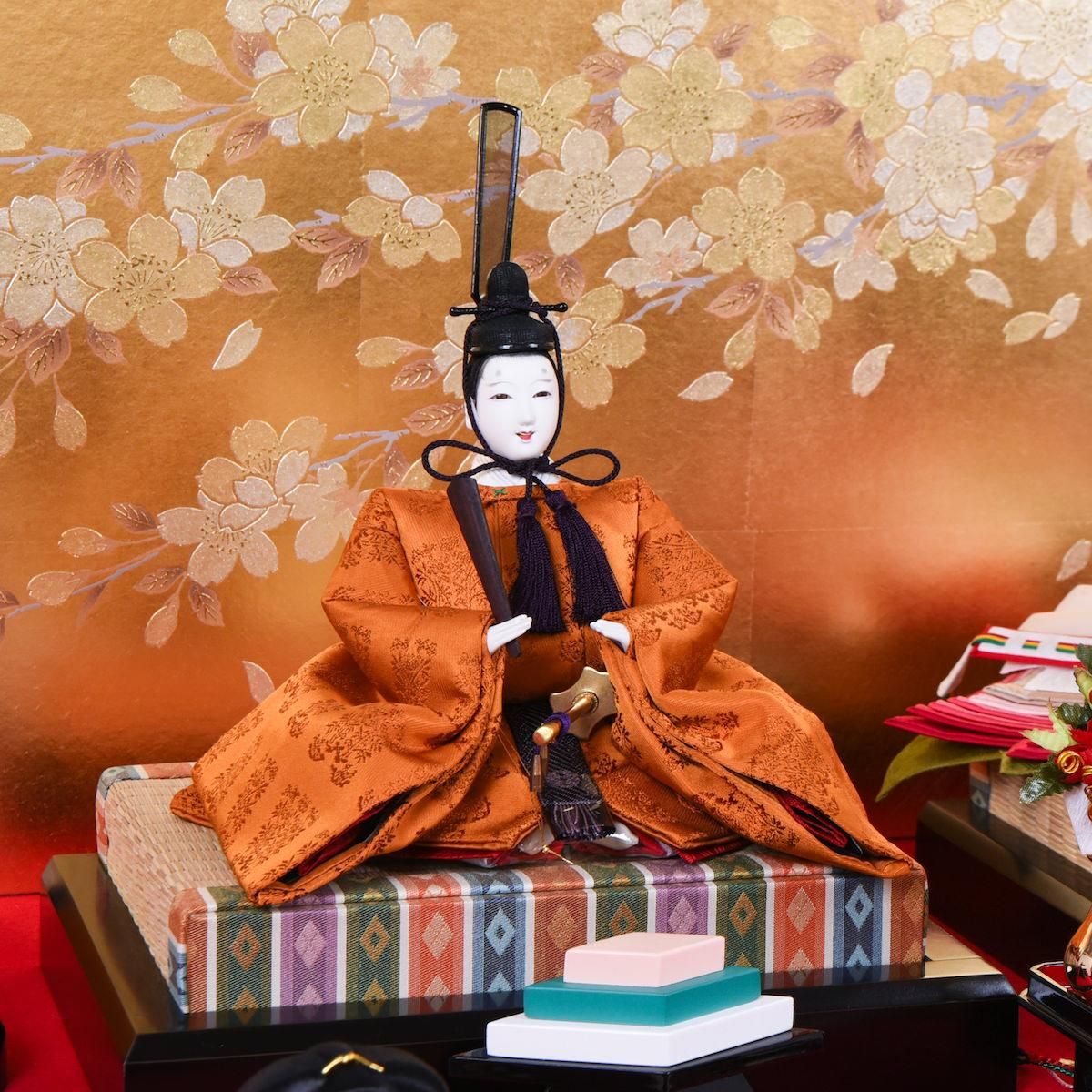御所人形　清水久遊　女流　雛人形作家　日本人形　桐箱入り　立子 御所人形 清水久遊 女流 雛人形作家 日本人形 桐箱入り 立子