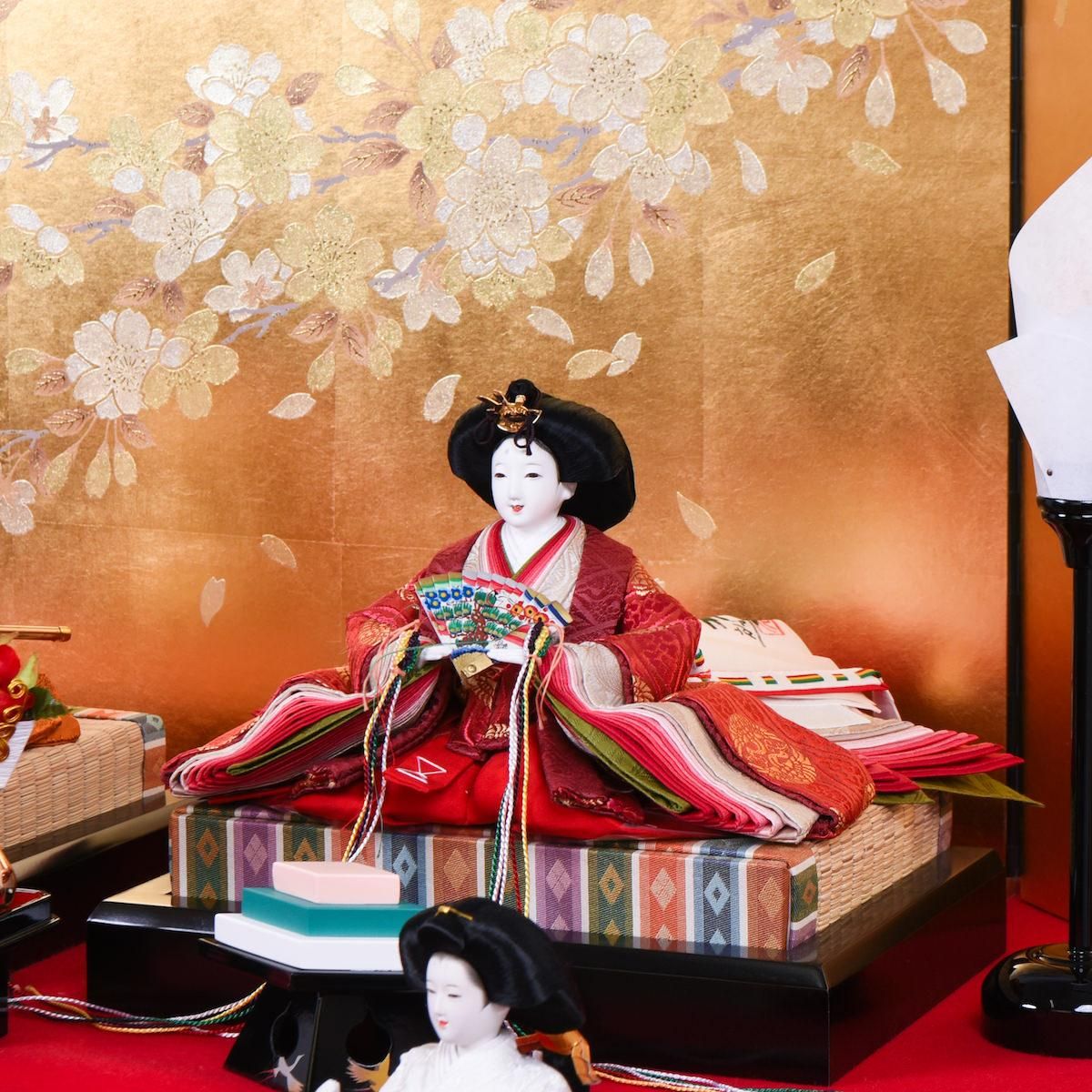 木目込み人形日本人形花嫁さん色打掛