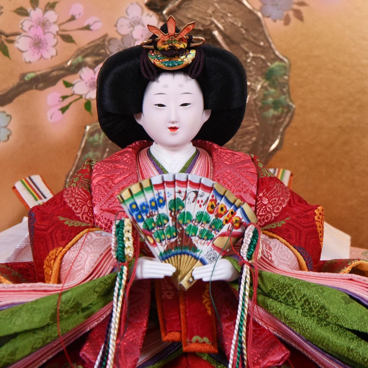 雛人形 五人囃子 桐箱付き 京人形 松屋 雛人形・ひな祭り