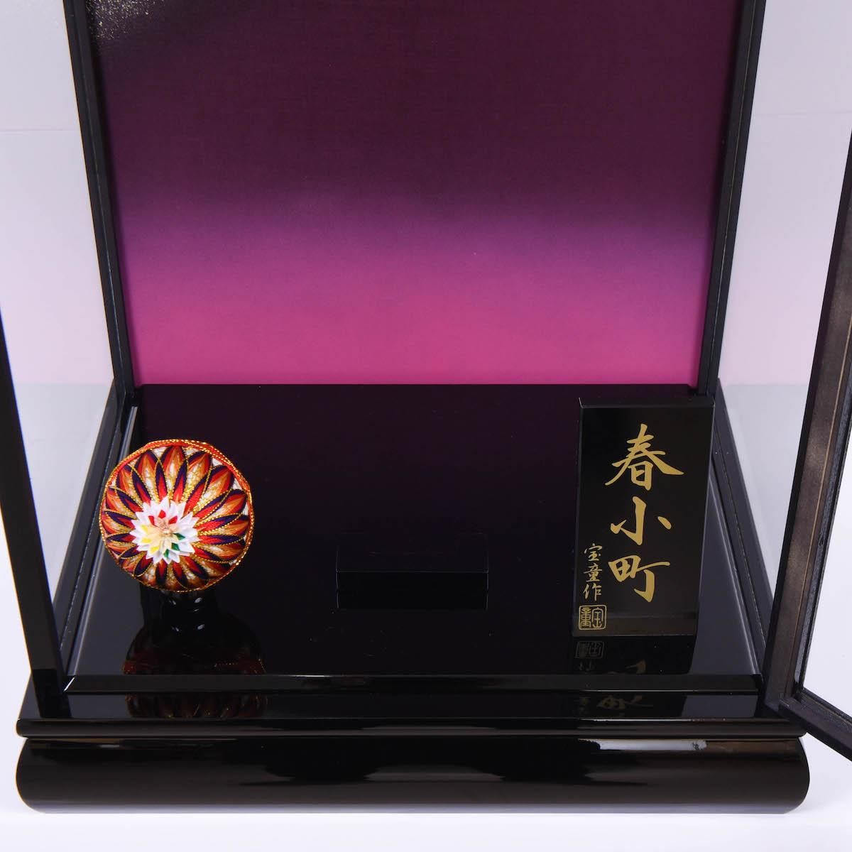 春小町17号 正絹友禅 おしゃれ羽子板 江戸勝(江戸勝 羽子板 初正月