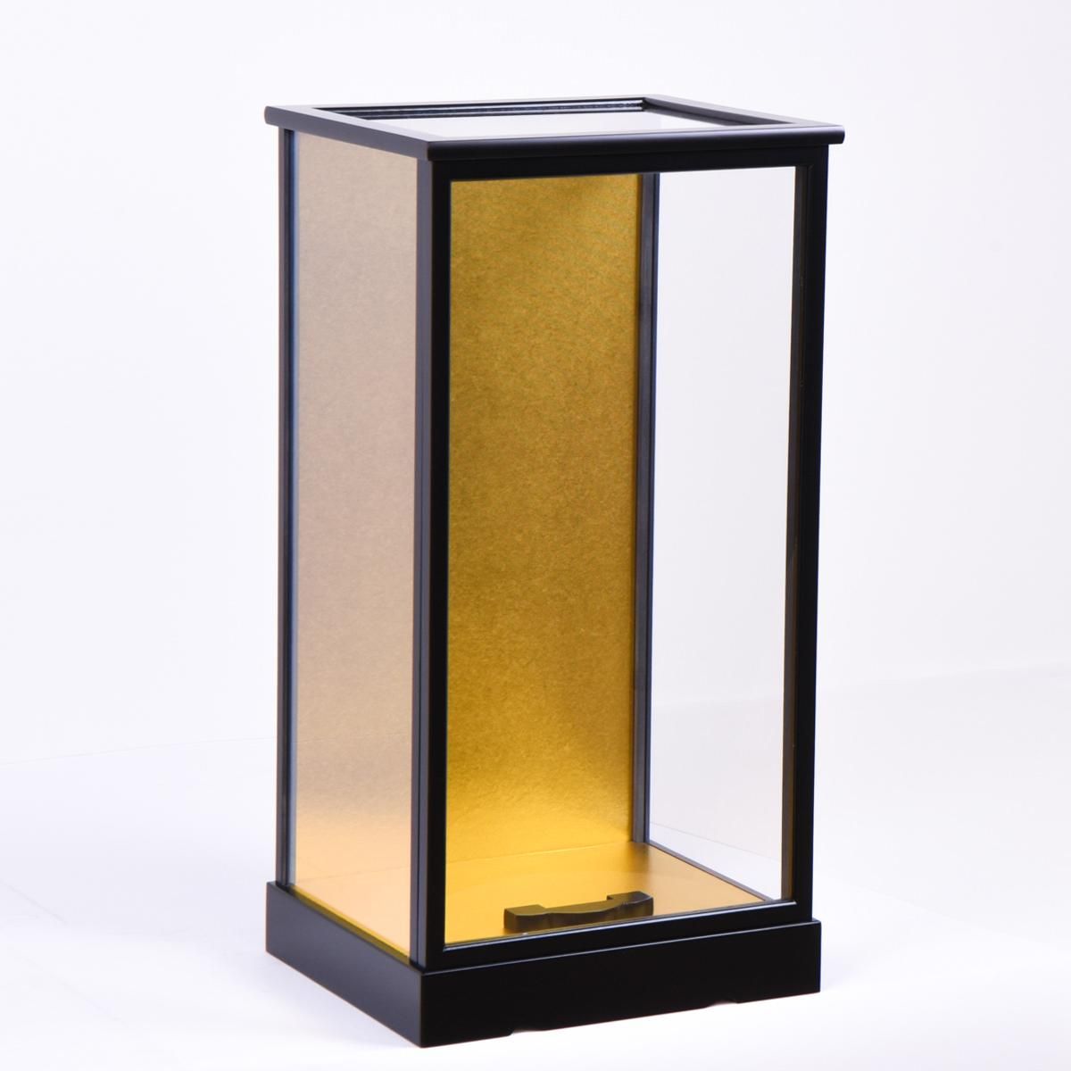 羽子板 17号 金彩 しぼり 道明寺 ガラスケース