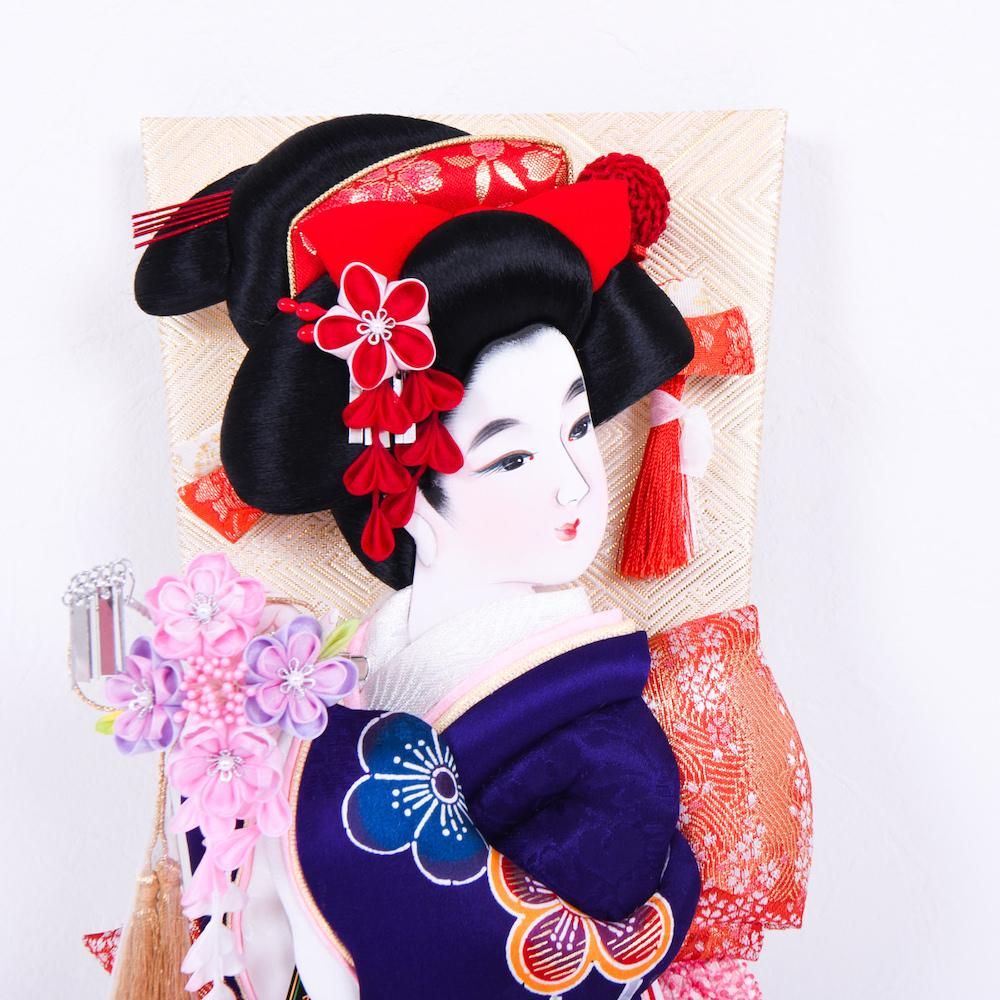 陶板画？　舞妓　銀次郎作 陶板画？ 舞妓 銀次郎作