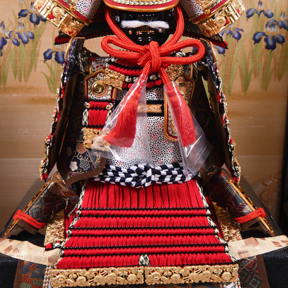 美品 雛人形七段飾り フルセット一式  本領西陣織  平安宗伯作サイズ幅120㎝×奥行160㎝