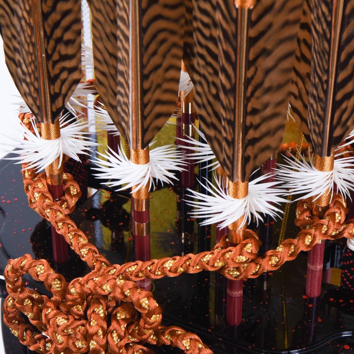 絆20号百矢台(白鷹/金鶏鳥)本格 光鶴(破魔弓 破魔矢 初正月 男の子