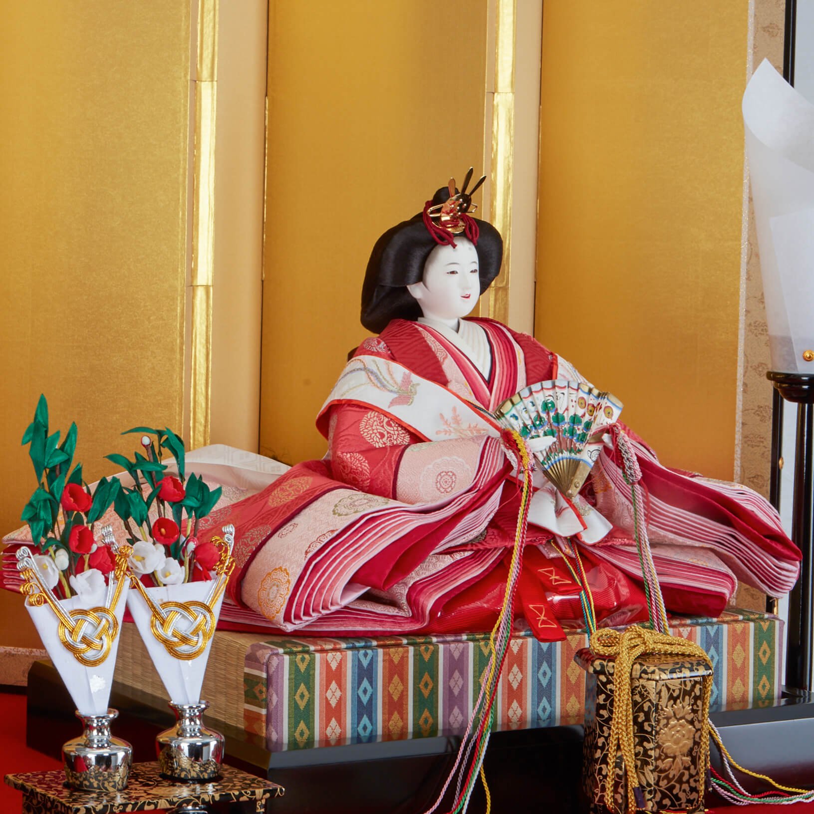 雛人形 三段飾り 京雛 - 年中行事